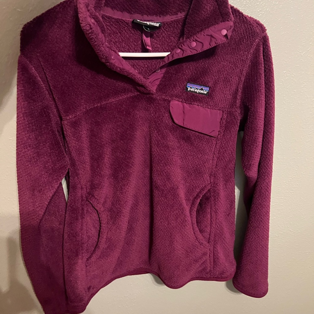 Patagonia Deep Purple Fleece Jacket - Picture 4 of 4